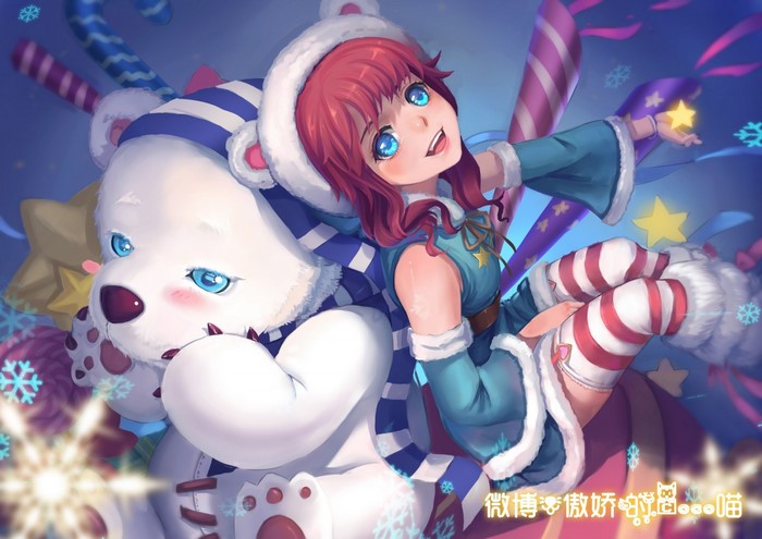 Annie from League of Legends with Tibbers