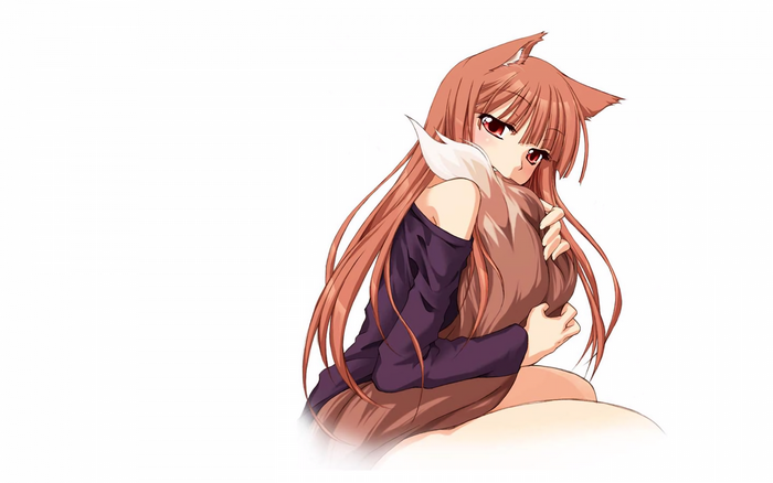Holo from Spice and Wolf with Fox Ears and Tail