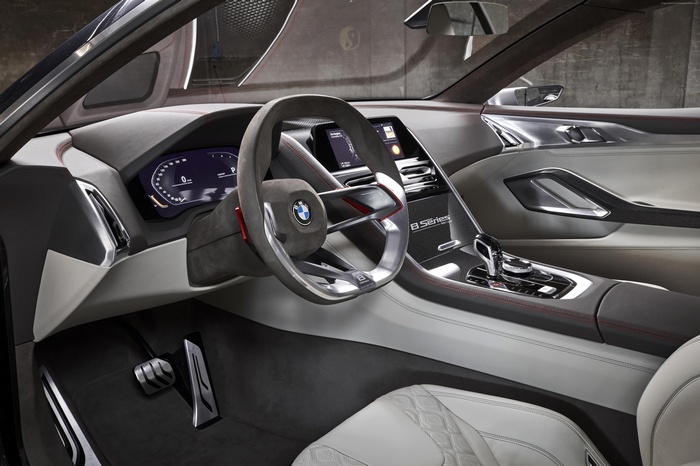BMW 8 Series Interior 4K