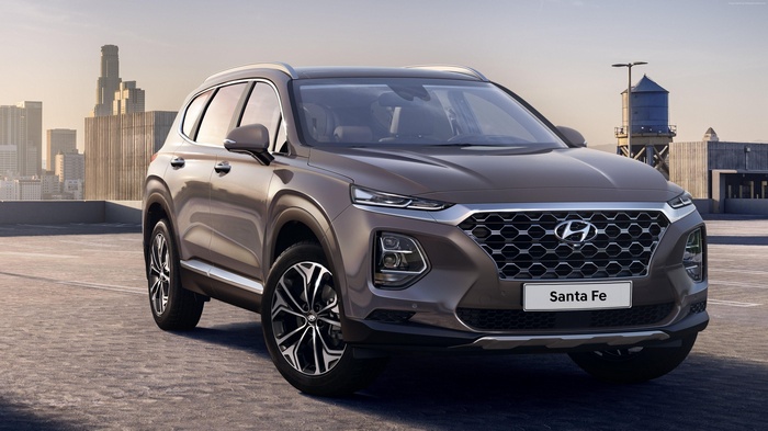 Hyundai Santa Fe 2018 4K