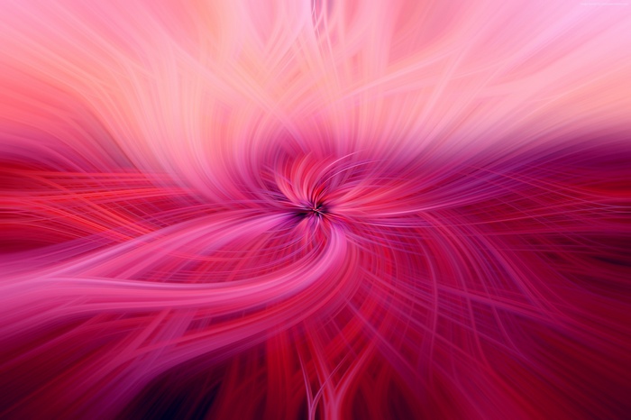 Abstract pink and red swirl pattern
