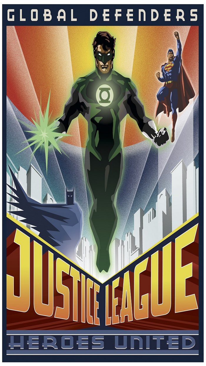 Justice League: Global Defenders Heroes United Poster