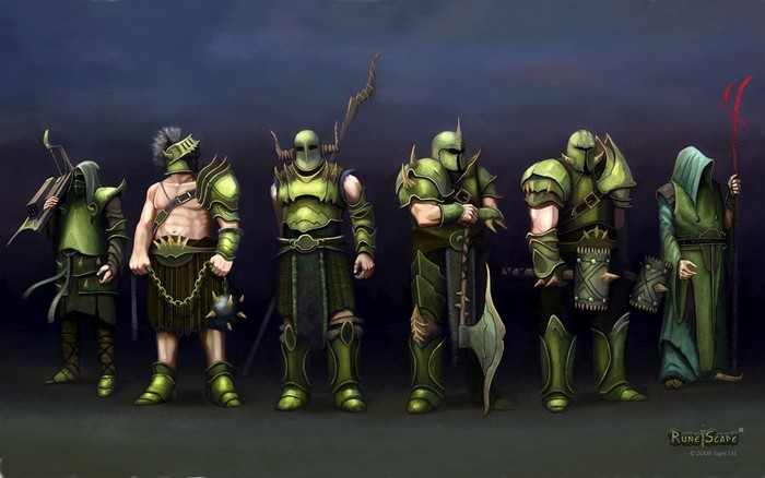 Runescape Barrows Brothers fantasy art
