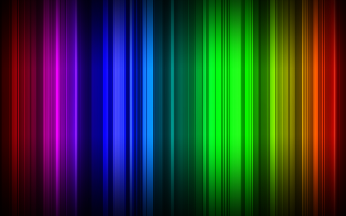 Abstract Rainbow Vertical Lines Background