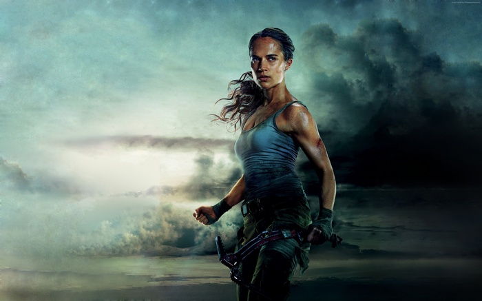 Lara Croft from Tomb Raider 4K