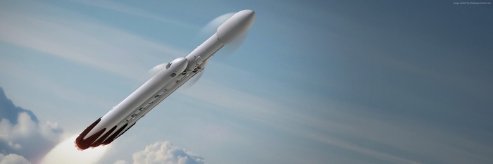 SpaceX Falcon Heavy Rocket Launch