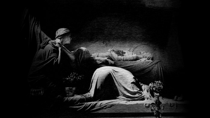 Joy Division album cover photograph