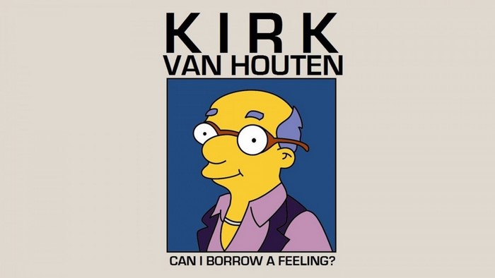 Kirk Van Houten from The Simpsons album cover