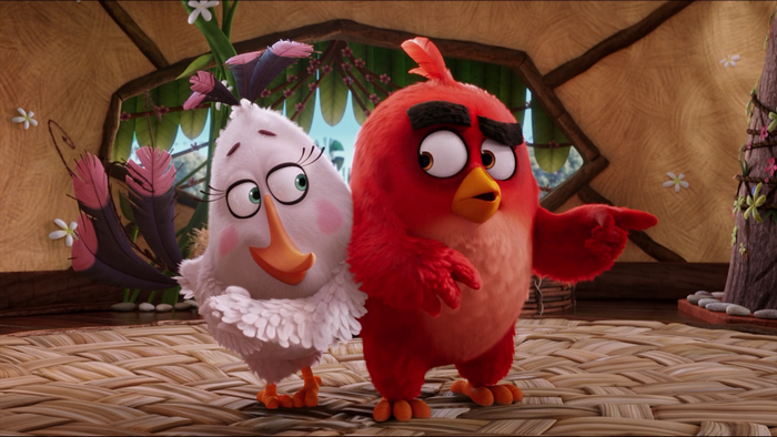 Red and Matilda from The Angry Birds Movie