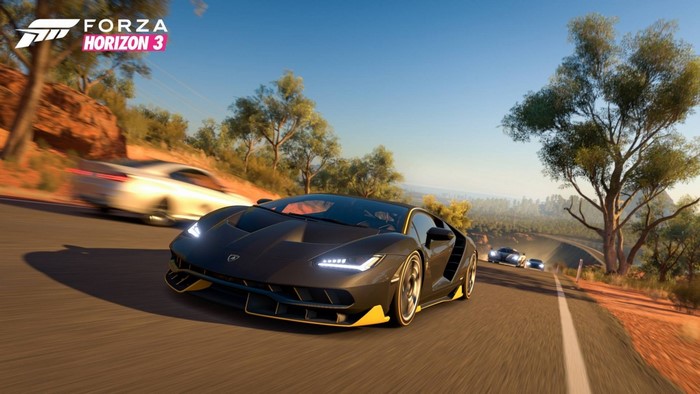Lamborghini Aventador in Forza Horizon 3