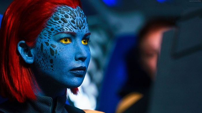 Mystique from X-Men: Dark Phoenix 4K