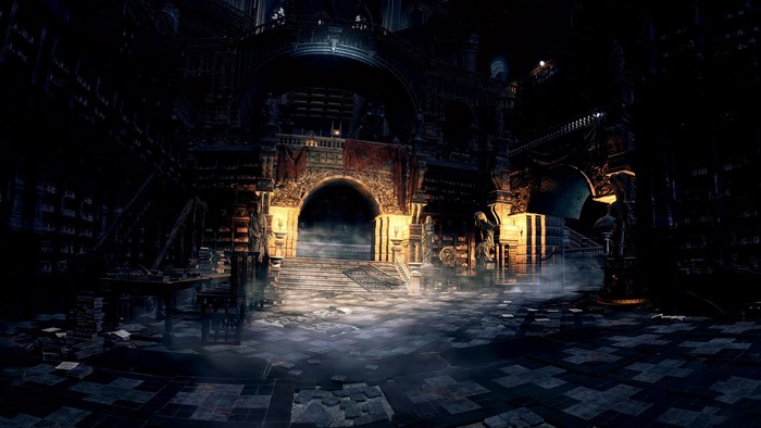 Dark Souls III Library Interior