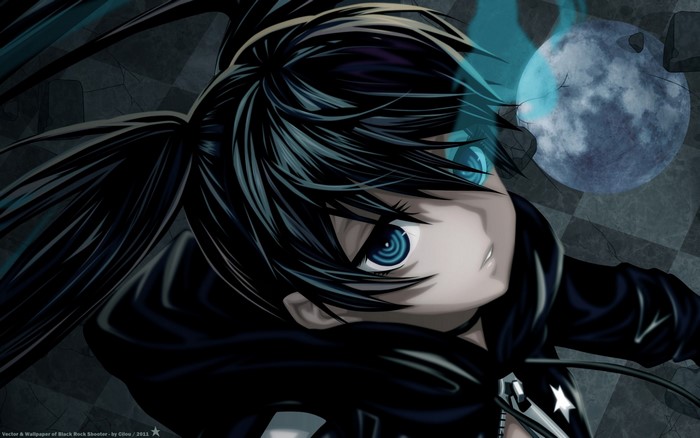 Black Rock Shooter from Black Rock Shooter