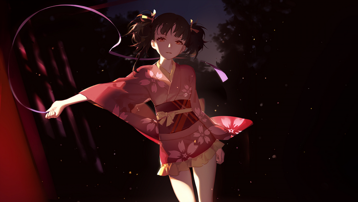 Mumei from Kabaneri of the Iron Fortress with ribbon