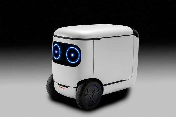Honda 3E-C18 robot at CES 2018