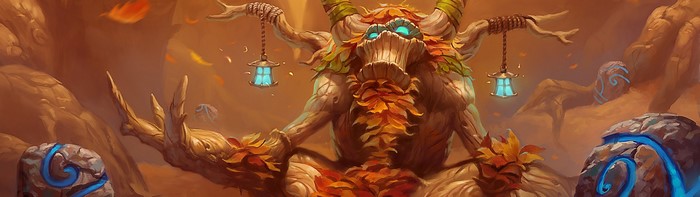 Ancient Treant with Lanterns from World of Warcraft