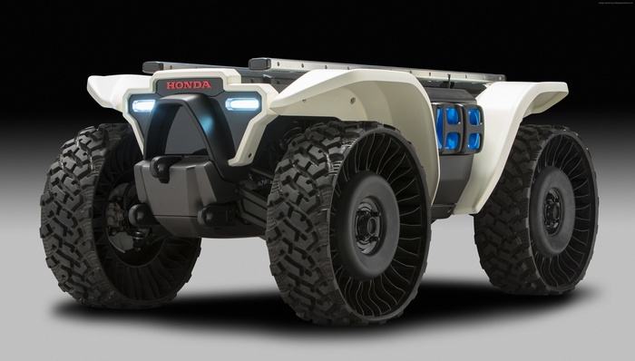 Honda 3E-D18 robot at CES 2018