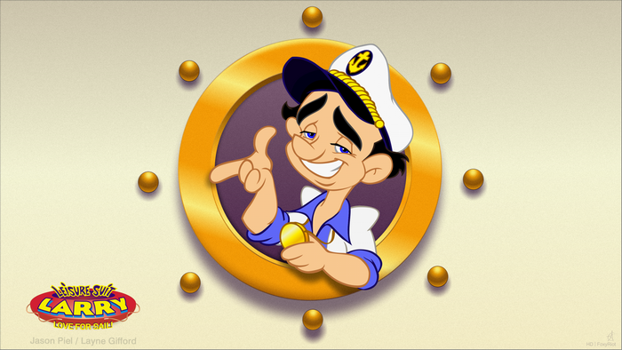 Leisure Suit Larry Love for Sail! character illustration