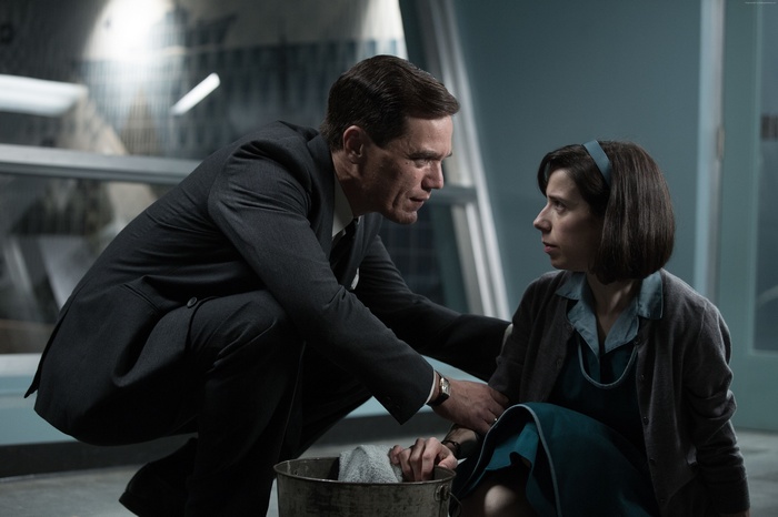 Michael Shannon and Sally Hawkins from The Shape of Water