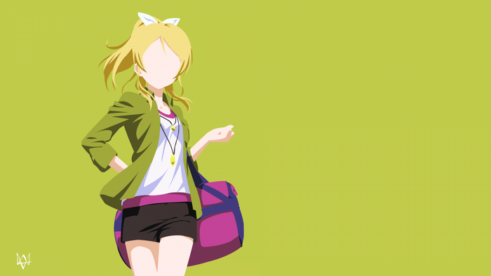 Ayase Eli from Love Live! illustration