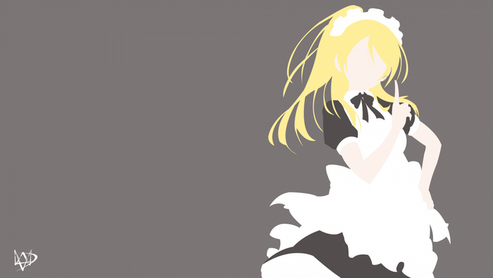 Ayase Eli from Love Live maid