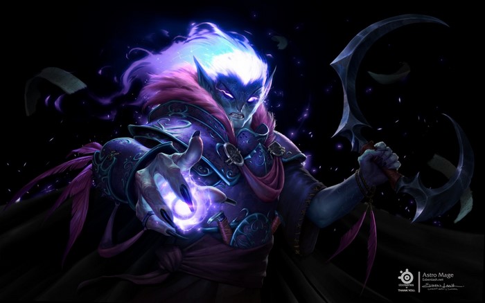 Astro Mage from Dota 2