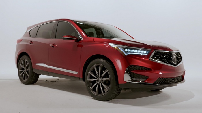 Red 2018 Acura RDX Prototype 4K