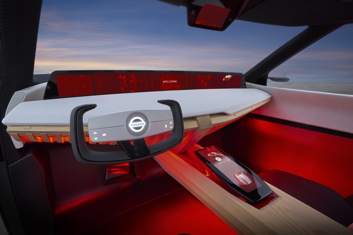 Nissan Xmotion concept car interior