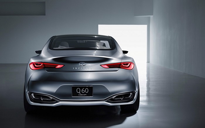 Infiniti Q60 Concept car rear view
