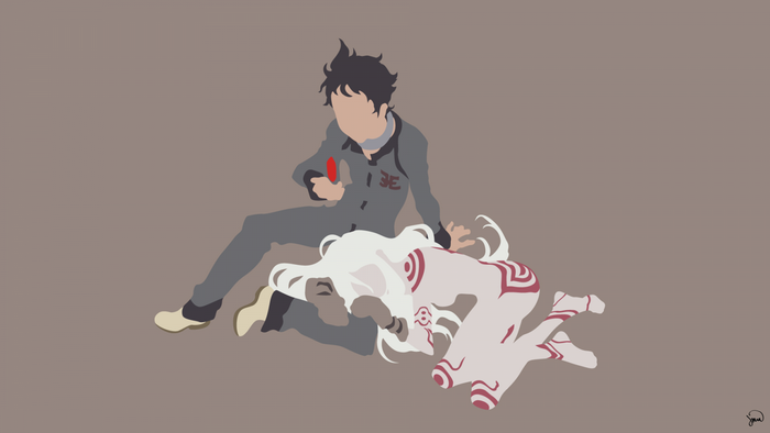 Shiro and Ganta from Deadman Wonderland
