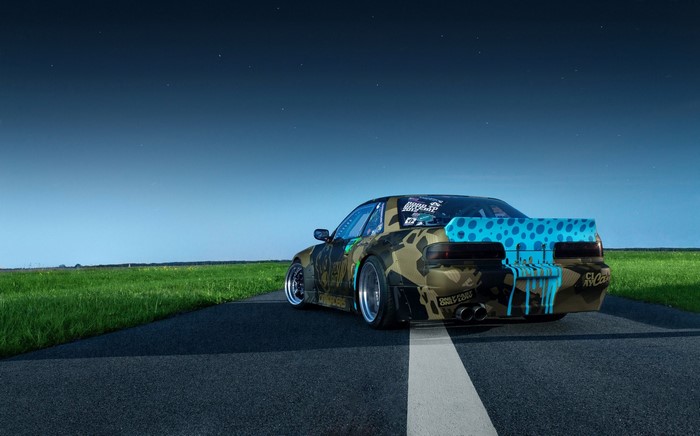 Nissan Silvia S13 Stance at Dusk