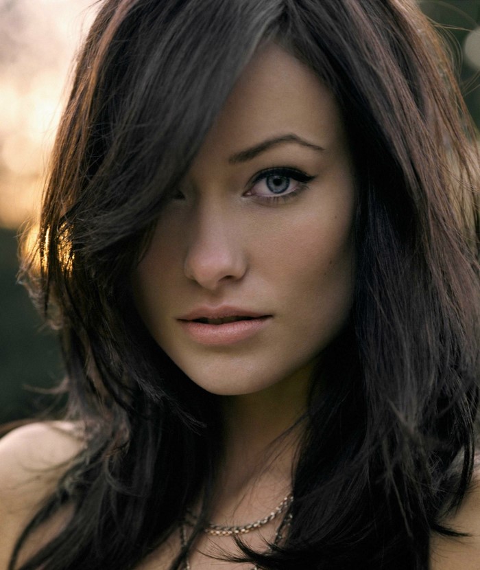 Olivia Wilde close up portrait