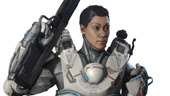Spartan Tanaka from Halo 5 Guardians