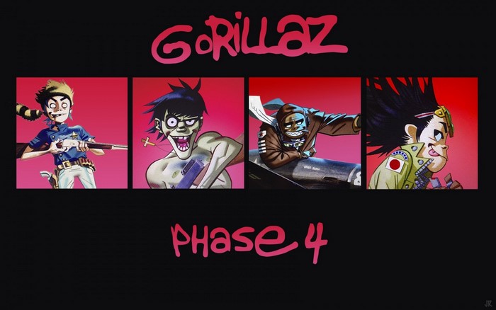 Gorillaz Phase 4 characters