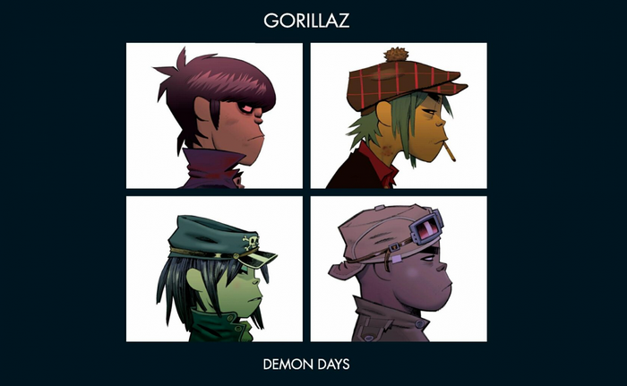 Gorillaz Demon Days Album Cover Art