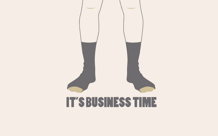 Flight of the Conchords legs with text