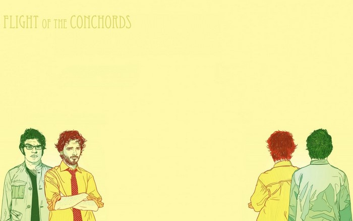 Flight of the Conchords illustration