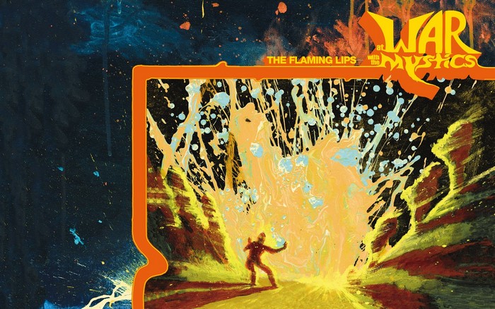 The Flaming Lips at War with the Mystics album cover