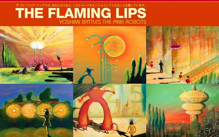 The Flaming Lips Yoshimi Battles the Pink Robots Album Art