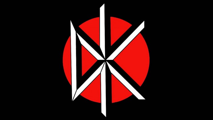 Dead Kennedys logo on black background