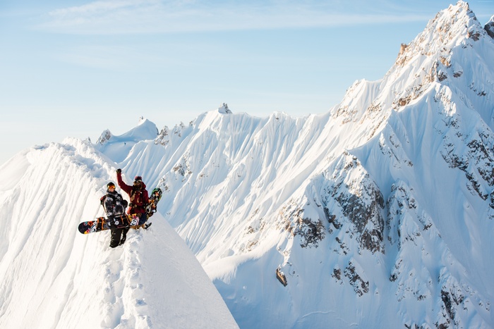Travis Rice from The Fourth Phase snowboarding