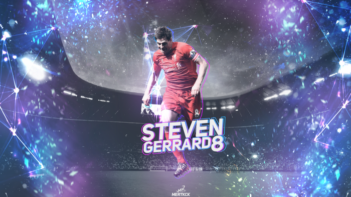 Steven Gerrard 8 Liverpool FC stadium