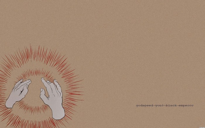 Godspeed You! Black Emperor hands illustration