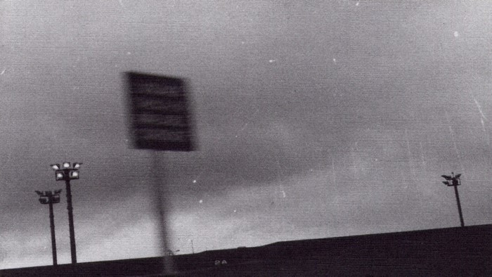 Godspeed You Black Emperor sign and lights
