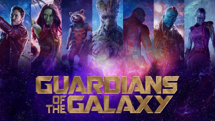 Guardians of the Galaxy Poster with Characters