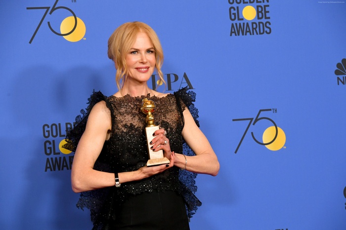 Nicole Kidman at Golden Globes 2018