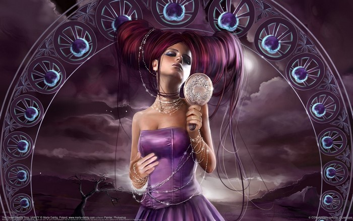 The Seven Deadly Sins: Vanity Artwork