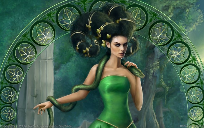The Seven Deadly Sins: Envy by Marta Dahlig