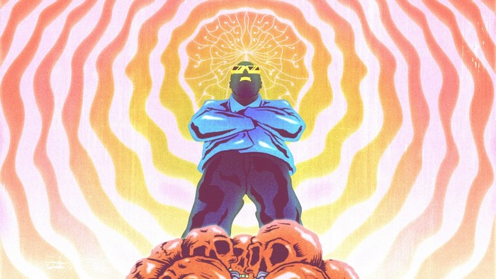 Flying Lotus album cover illustration