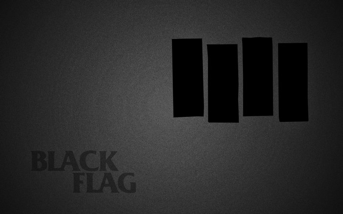 Black Flag logo and text
